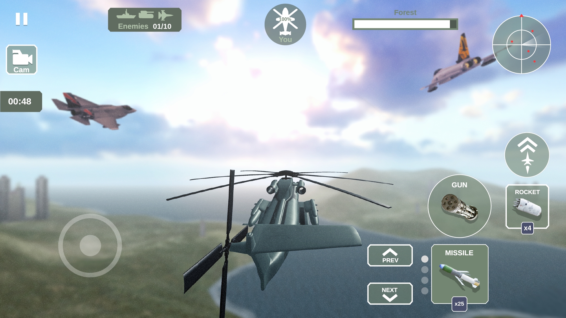 直升机模拟器战争